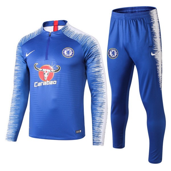 Chandal del Chelsea 2018-2019 Azul Blanco